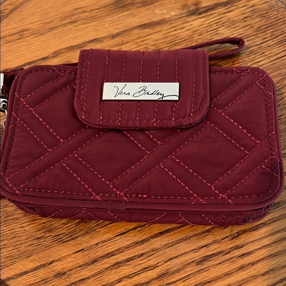 Raisin Smartphone Double Quilted Wristlet
